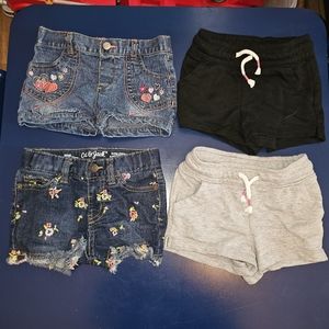 2t shorts bundle of 4